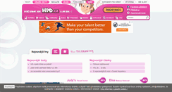 Desktop Screenshot of hryprodivky.cz